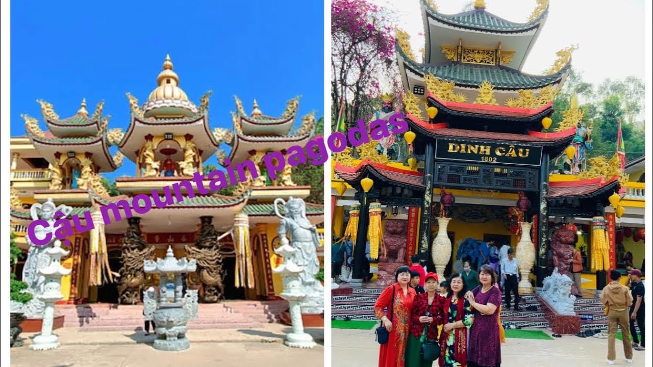 New year visit to Núi Cậu pagoda in Bình Dương province