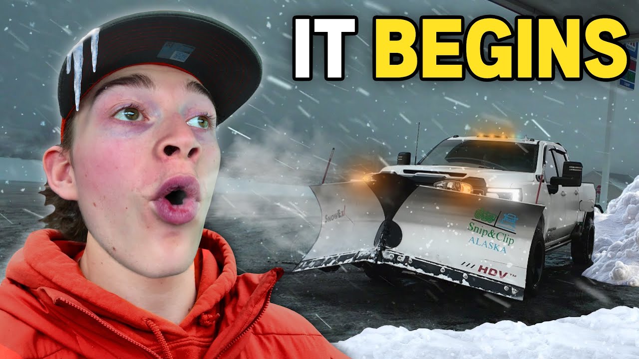 Snow Plowing CHAOS Erupts in Alaska First Storm