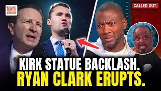 Charlie Kirk Statue Backlash. Ryan Clark Slams Jeff Landry’s Plan, MAGA Meltdown Ensues.
