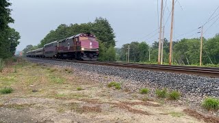 Outbound MBTA Commuter Rail Wachusett Line