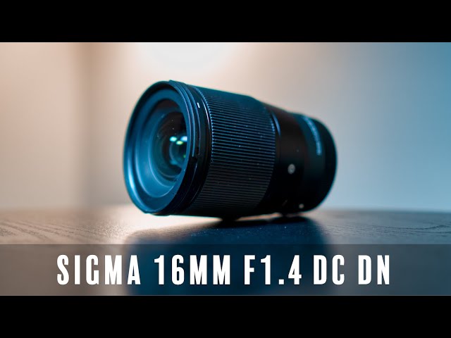 SIGMA 16mm F1.4 DC DN + a6500 | Snap Vlog & Review!! | E
