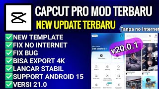 NO PASSWORD ‼️ CAPCUT MOD APK TERBARU 2026 FIX NO INTERNET