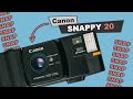 Canon Snappy 20 - A 1980's BRICK Film Camera