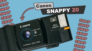 Canon Snappy 20 - A 1980s BRICK Film Camera