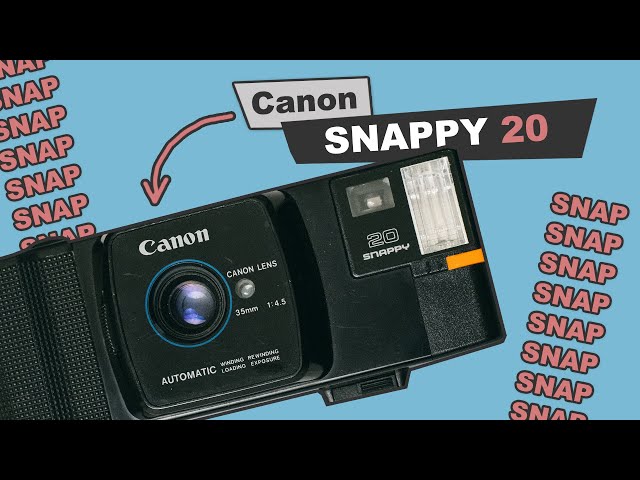 Canon Snappy 20 - A 1980's BRICK Film Camera - YouTube