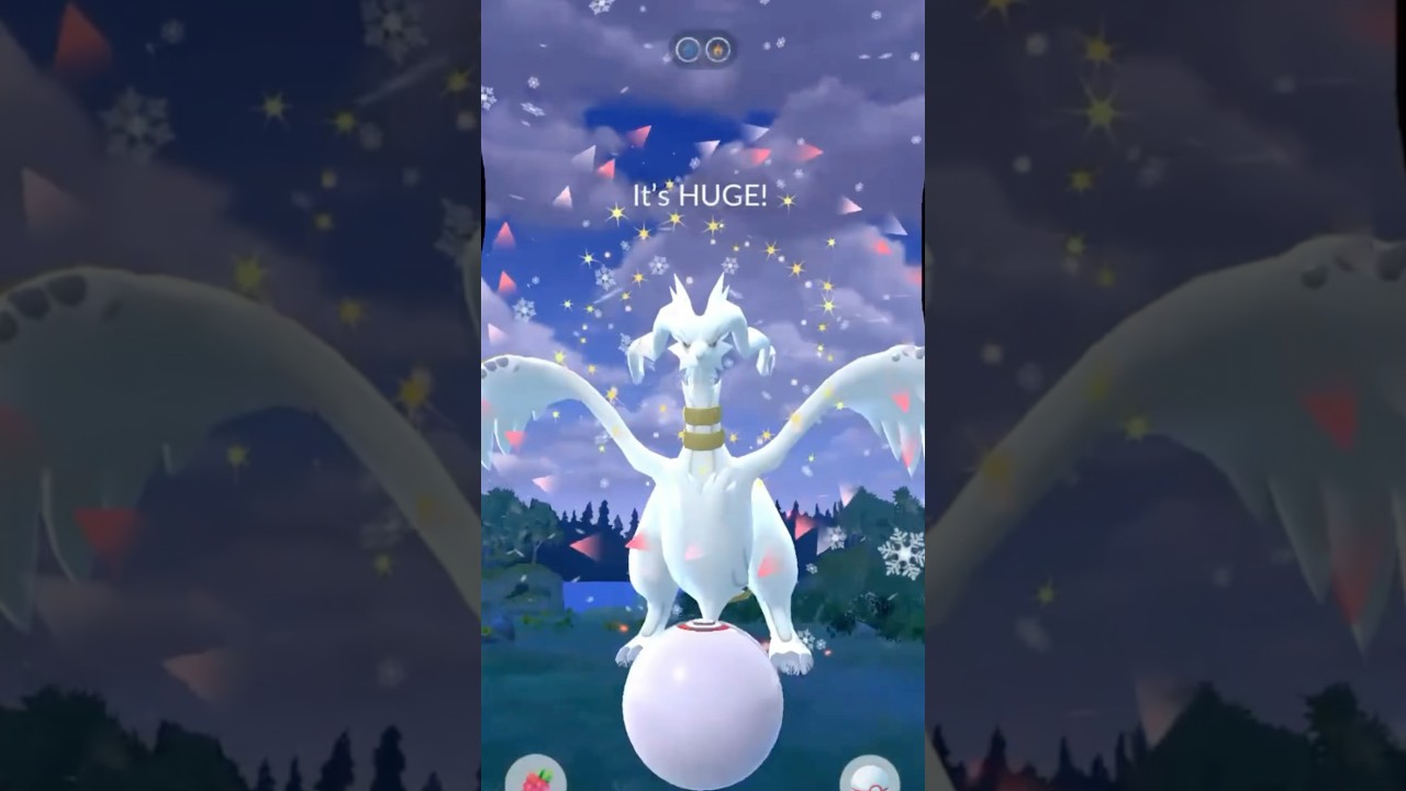 ✨XXL SHINY Reshiram CAUGHT In Pokemon Go!✨ 