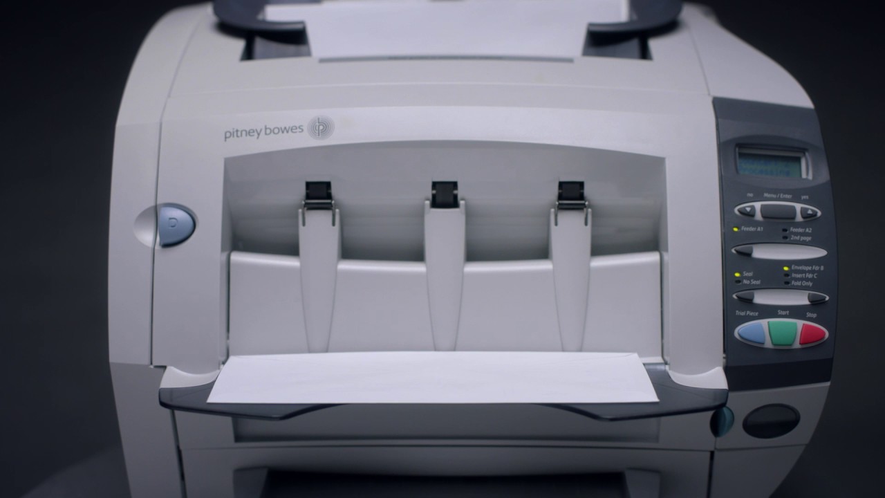 Pitney Bowes Relay® 1000 low to mid volume folder inserters. YouTube