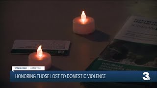 Candlelight vigil honors local victims and survivors of domestic violence