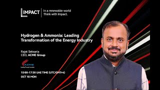 Leader Associates IMPACT: Hydrogen & Ammonia: Leading the Transformation of the Energy Industry