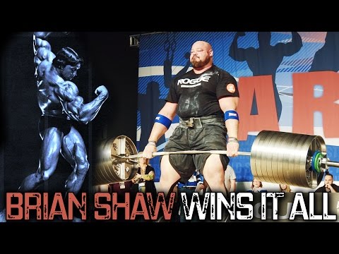 BRIAN SHAW WINS Arnold Strongman Classic 2017
