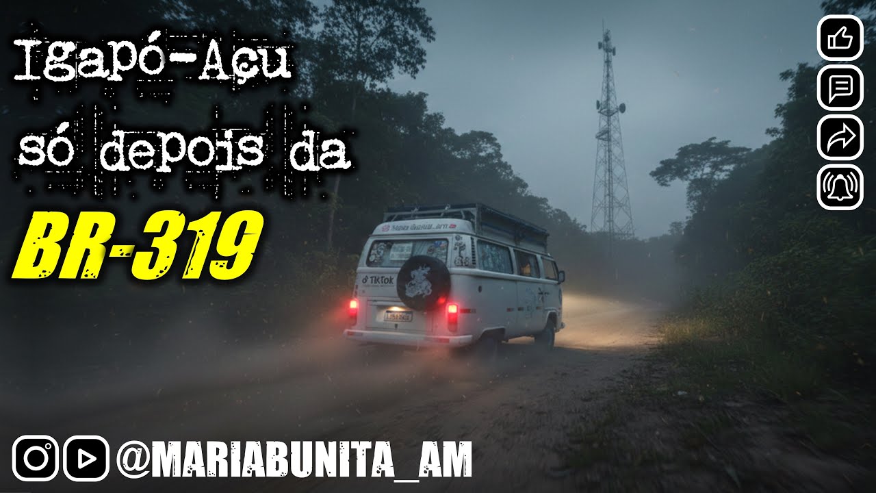 SAINDO DE CAREIRO CASTANHO / BR-319.