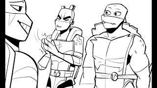 What are you 40 ROTTMNT animation