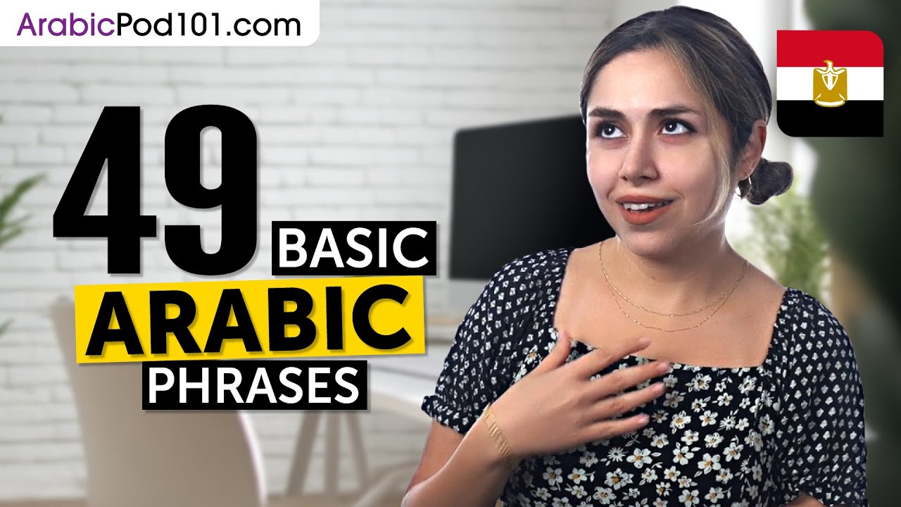 48 Basic Arabic Phrases for ALL Situations to Start as a Beginner