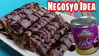 Patok na negosyo 2020 | Kamote Ube Turon with cheese | Air fryer