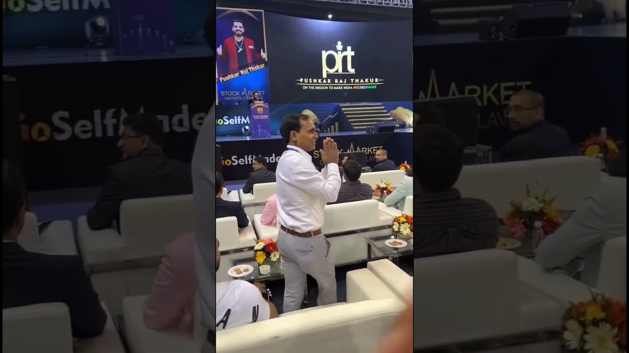 Ghanshyam sir on stock market growth conclave 😍 