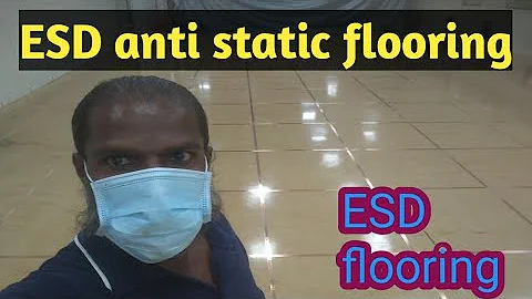 ESD flooring installation, what is ESD. anti static flooring. #ESDflooring.  RP hightech flooring. - DayDayNews
