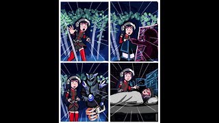 CrossCode - Working on a new portrait! #gamedev #pixelart