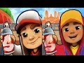 Subway surfers : Classic 2024 🆚 Barcelona [ Pride Edition] 2025 Map Comparison 
