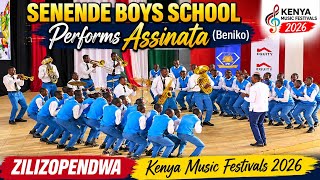 Senende Boys High School – Assinata (Beniko) | Zilizopendwa | Kenya Music Festivals 2026 🔥🔥