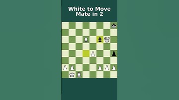 2 Moves. 1 Goal. Can You Mate? #gothamchess #hikarunakamura #chess #magnuscarlsen #puzzle