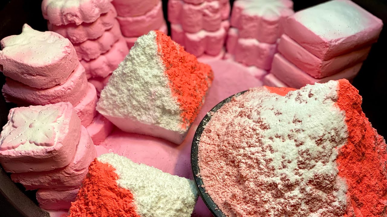 Asmr satisfying baking soda 2 videos YouTube