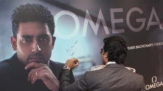 Abhishek Bachchan Opens OMEGA's First Boutique in Kolkata | OMEGA – Omega watch video