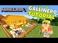 Minecraft: Como hacer un Gallinero (henhouse) Super Tutorial.