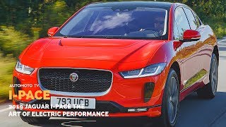 2019 Jaguar I-Pace Driving Impressions Red.