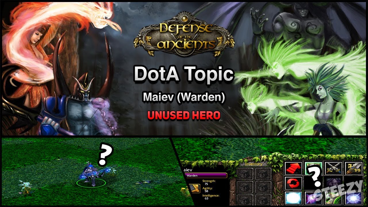 DotA - Maiev Warden Unused Hero Feat. YetAnotherYoutuber [DotA Topic]