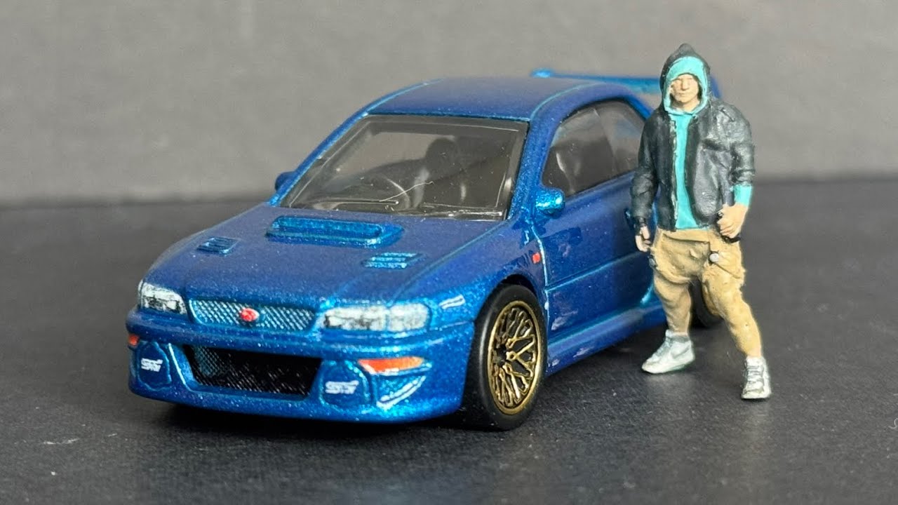 Opening Hot Wheels Subaru Impreza 22B STi Modern Classics 