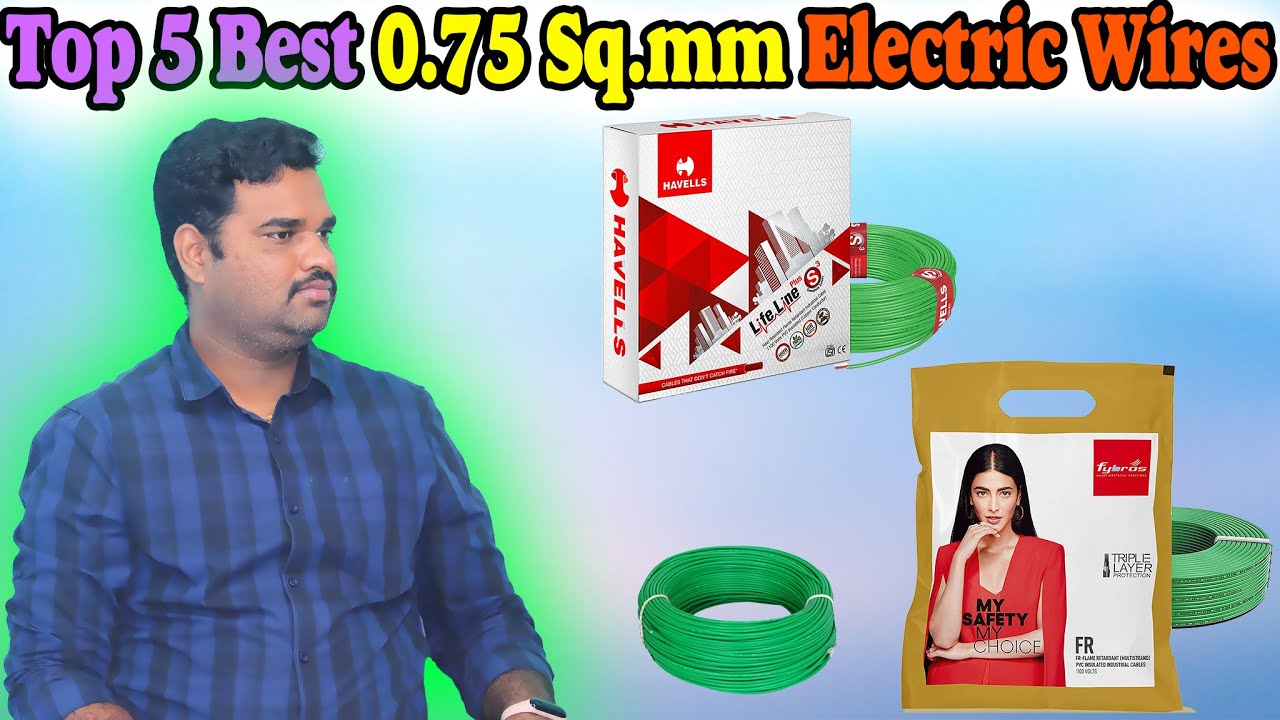 ✅ Top 5 Best 0.75Sq.Mm Wire In India 2023 With Price |PVC Electrical Wire Review & Comparison