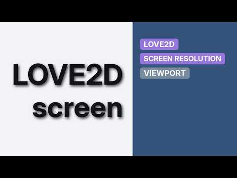 LOVE viewport like Libgdx