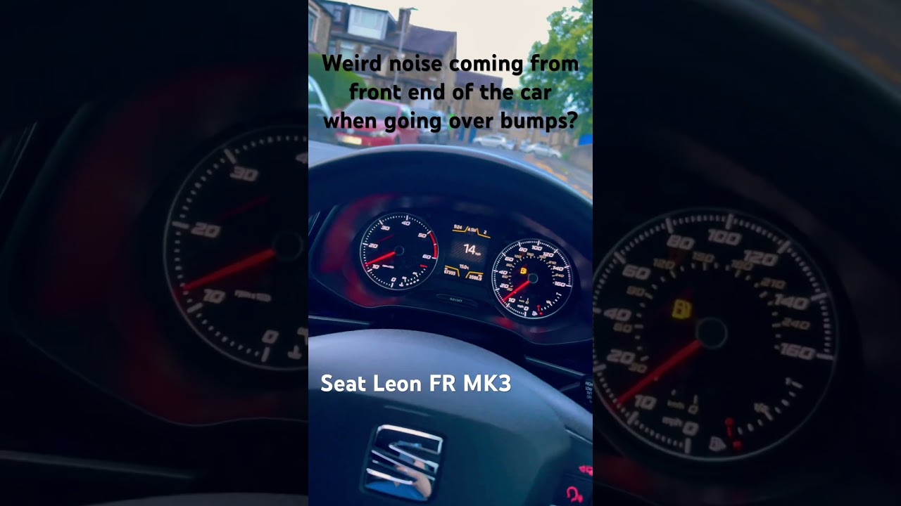 Weird Squeaking noise going over road bumps 