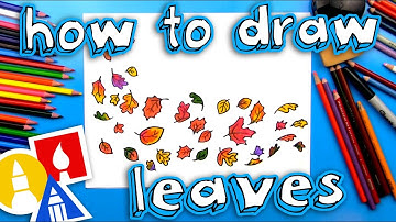 How To Draw Leaves Blowing In The Wind