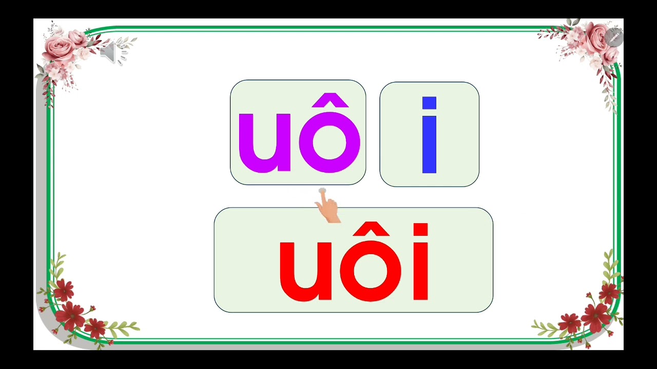 CHỦ ĐỀ 15   BÀI 4   UÔI   ƯƠI