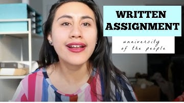 How to Write Written Assignment for Master