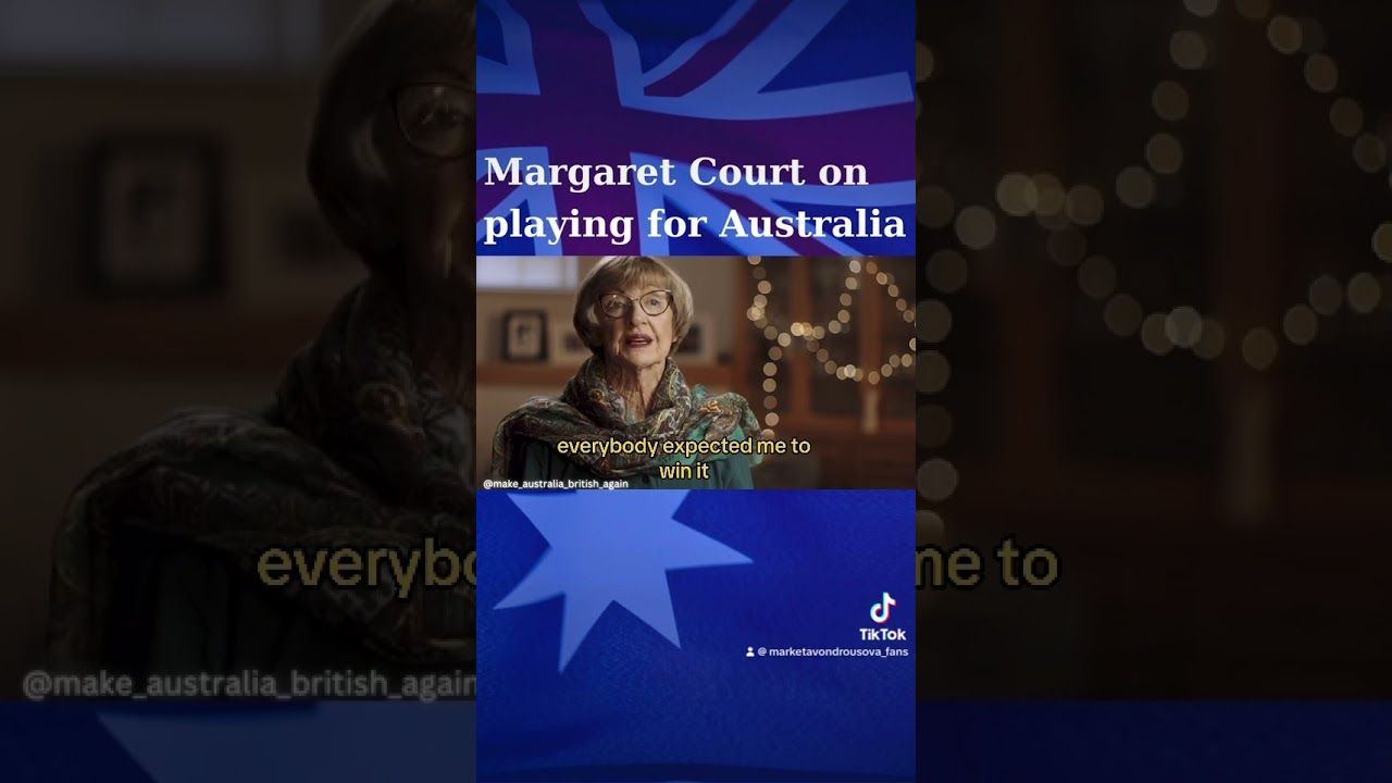 Australian Legend - Margaret Court on playing for her Nation 🇦🇺