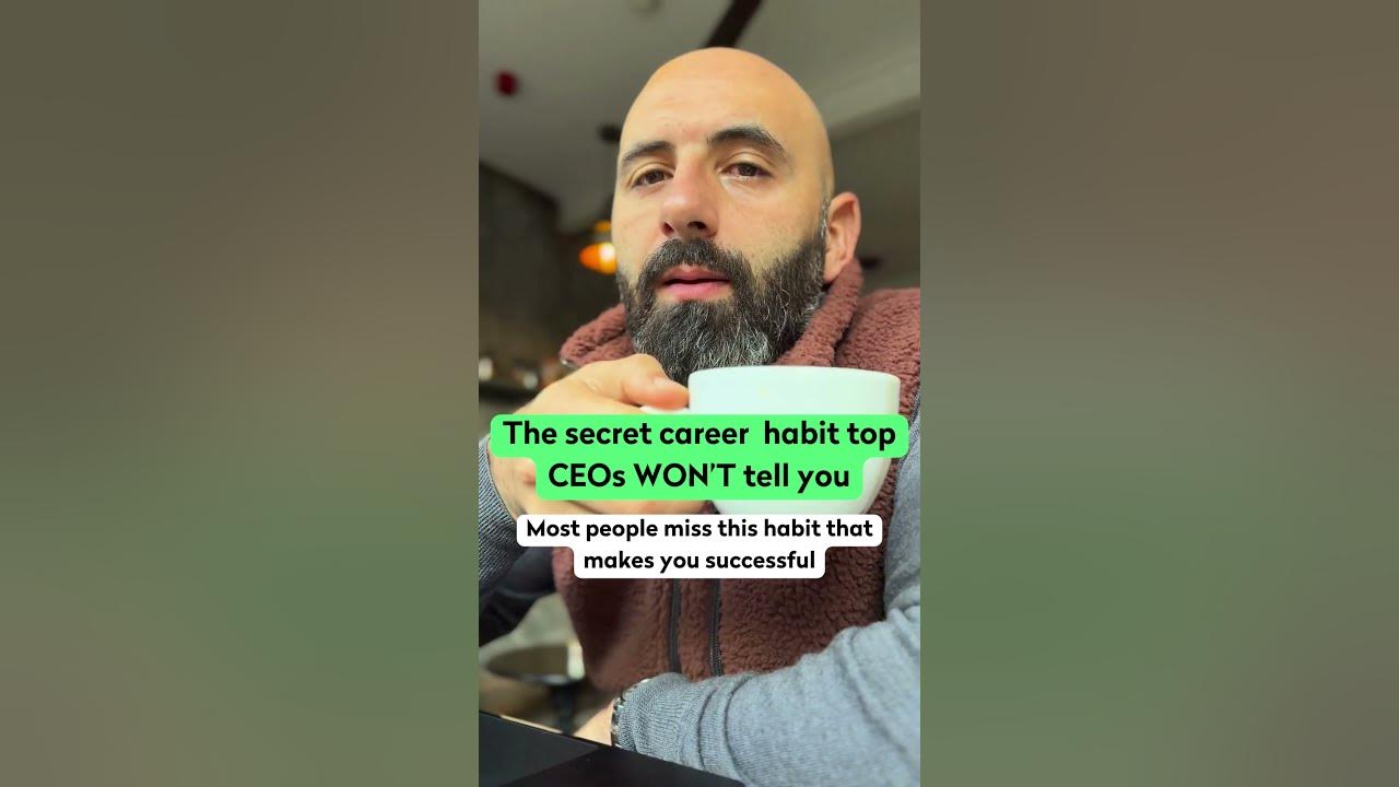 The secret habit top CEOs use?👇 YouTube