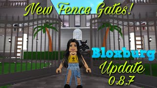How To Make Automatic Gates - Bloxburg Update 0.8.7