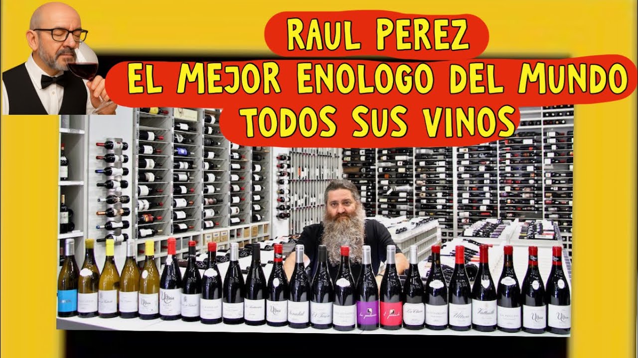 (474) RAUL PEREZ, EL MEJOR ENOLOGO DEL MUNDO, TODOS SUS VINOS
