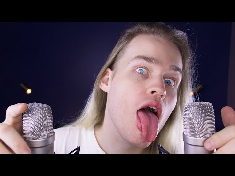 ASMR WET Mouth Sounds & Ordering Chocolate (Ear To Ear Whispering)