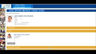 VISS Parent Portal Tutorial - Viewing your childs attendance screenshot 5