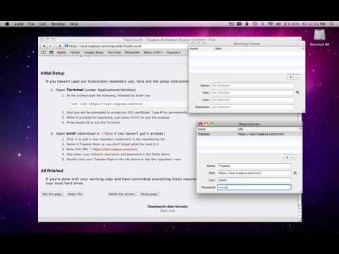 svnX Usage Part 1: Repository setup