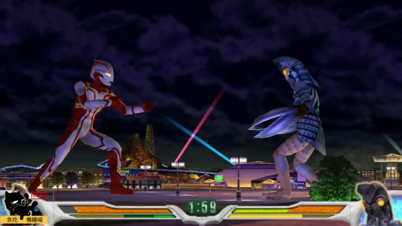 奥特曼格斗进化 梦比优斯奥特曼2战宇宙忍者巴尔坦星人 Youtube