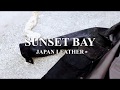 【HUDSON BLACK】SUNSET BAY LEATHER スタイリングクリップ レザージャケット ライダースジャケット 革ジャン