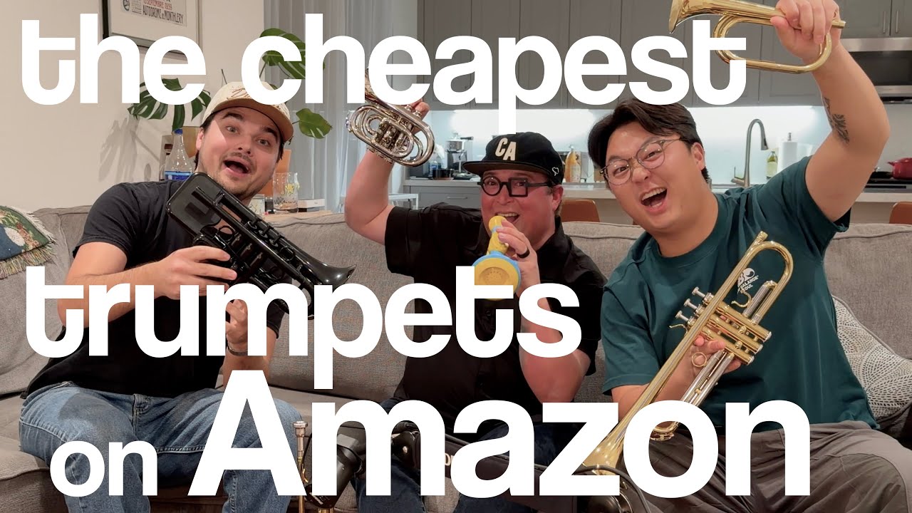 Профессиональный трубач пробует 5 САМЫХ ДЕШЕВЫХ труб на Amazon