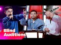 Francesco omaggia Ambra Angiolini con "T'appartengo" | The Voice Kids Italy Blind Auditions