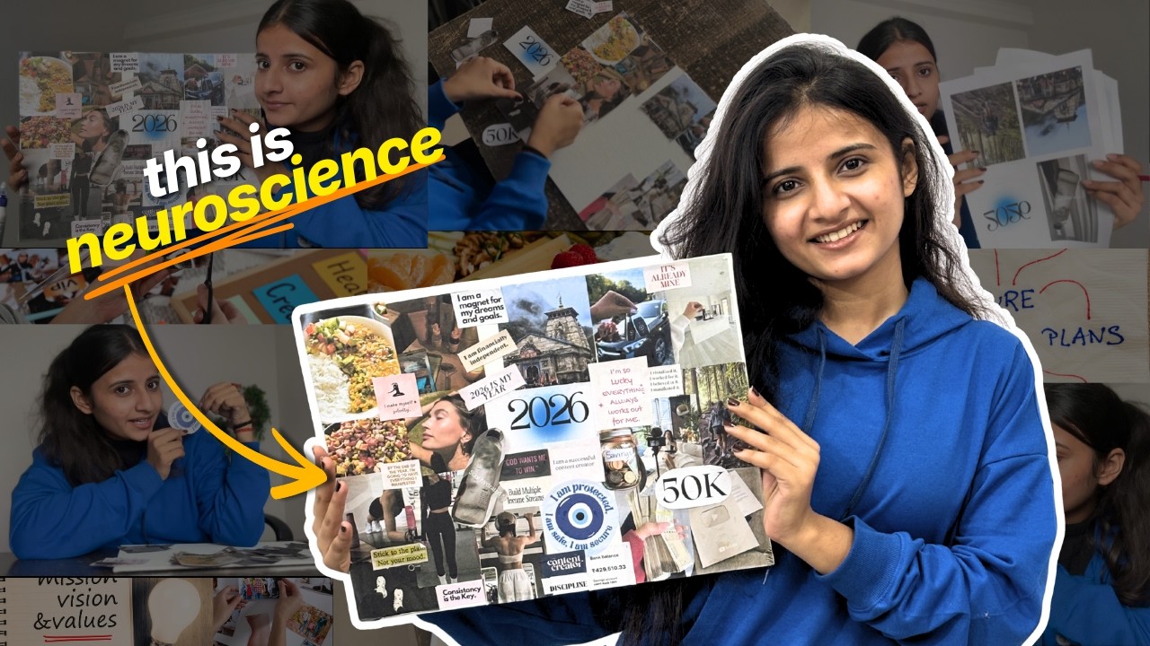 How to make a VISION BOARD for 2026 that *Actually* works! 