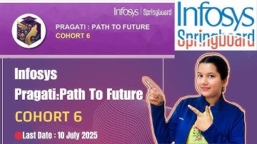 Infosys Springboard 2025 | Pragati: Path to Future – Registration Open Now! | Free Certifications