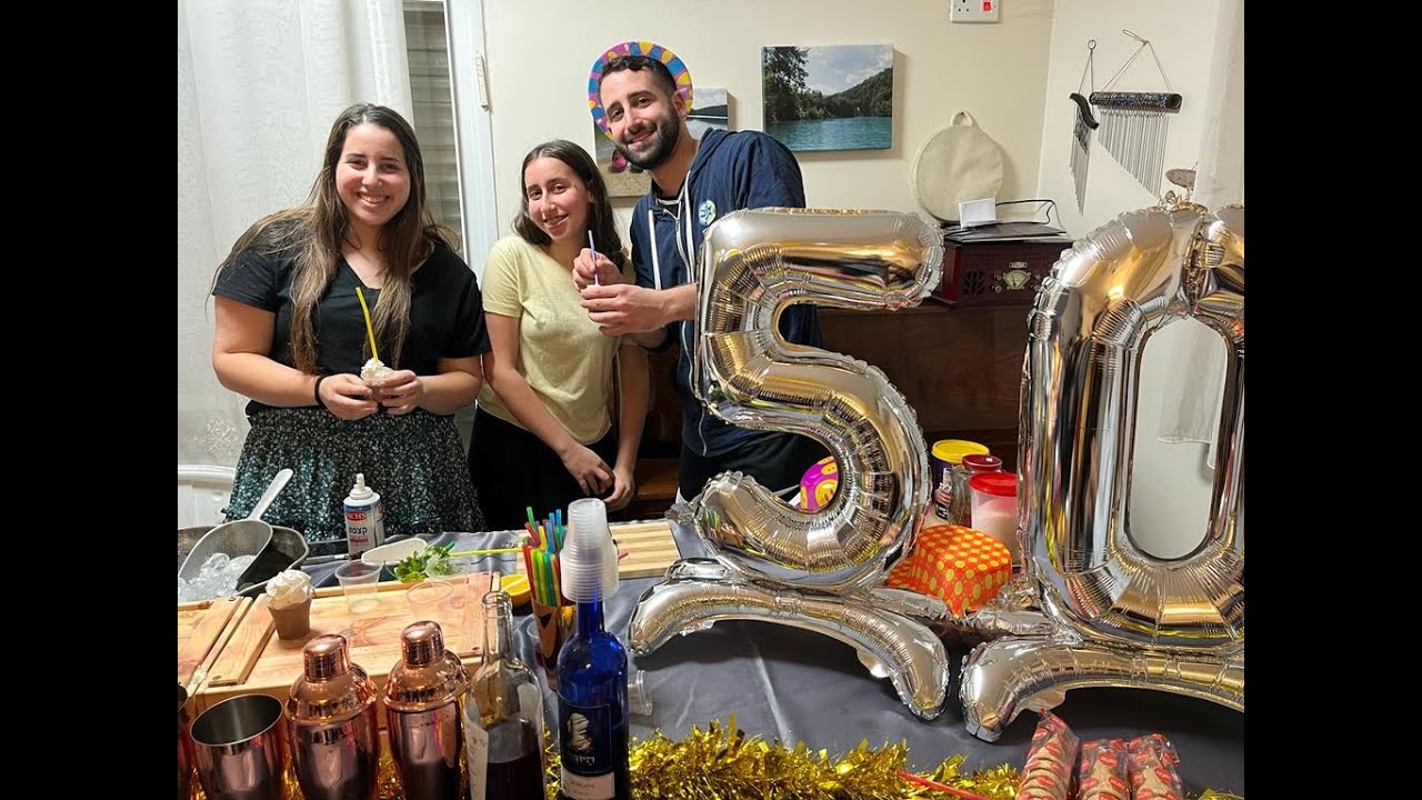 רעיונות ליום הולדת 50 סדנת קוקטיילים חוויתית